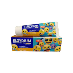 Elgydium Junior Emoji Toothpaste Gel With Tutti Frutti Flavour 1400Ppm, 50ml