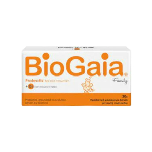 Biogaia Protectis Family Probiotics Lemon Flavor, 30 Chew.Tabs