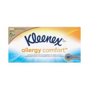 Kleenex Facial Allergy Comfort Box 56'S Tissue