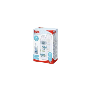 Nuk Fc Bottle Twin Set Pink/Blue 300 Ml