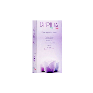 Depilia W/ Wax Body, Depilatory Strips