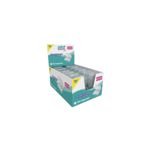 Safe Sound Health Pill Organizer Travel Size Box